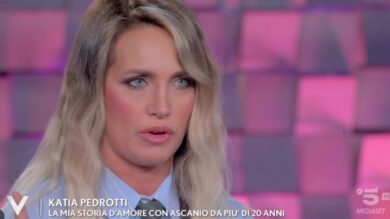 Verissimo, Katia Pedrotti sul marito Ascanio Pacelli: “Dopo vent’anni, quando lo guardo, mi…”