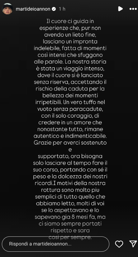 Uomini e Donne, Martina De Ioannon annuncia la rottura con Ciro Solimeno: “I motivi della rottura sono…”